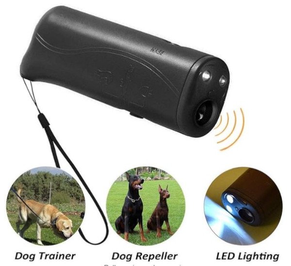 SMART-DOG-FLASHLIGHT-AGG-01 Gembird Snažan ultrazvucni RASTERIVAC PASA, Dreser za pse - Slika 2