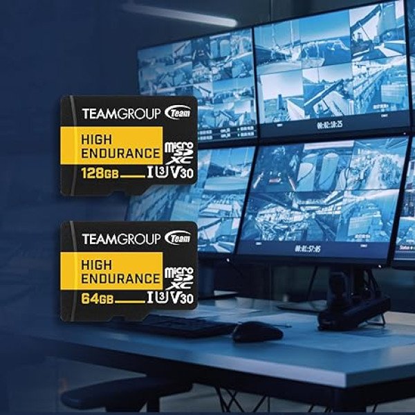TeamGroup MICRO SDXC 64GB High Endurance UHS-I U3 V30, 100/50MB/s, THUSDX64GIV3002 ZA VIDEO NADZOR!