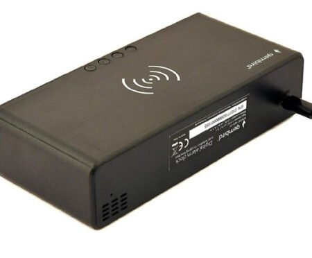 DAC-WPC-01 Gembird Digitalni sat + alarm sa bezicnim punjenjem telefona, Black
