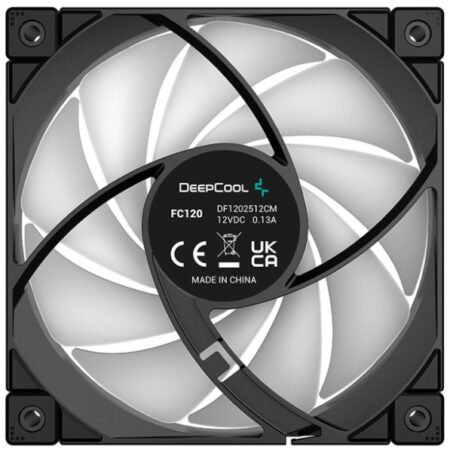 DeepCool FC120 ARGB * 120x120x25mm Hydro Bearing ventilator, 500-1800rpm, 28dBa, 62CFM, 4-pin (1364)