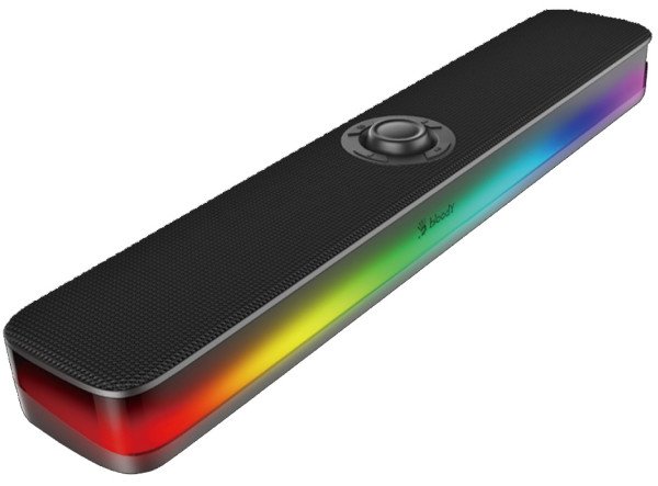 A4-S10 A4Tech Bloody RGB Bluetooth v5.3 speaker soundbar 2x5W, USB, black - Slika 2