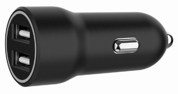 TA-UC-2A15-CAR-01 Gembird 2-port USB car charger, 3.1A, 15.5W, black - Slika 2