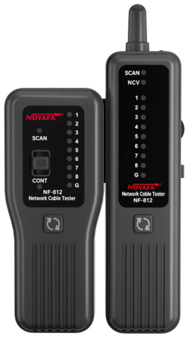 NOYAFA NF-812 Tester mrežnih kablova za RJ45 i RJ11 - Slika 2
