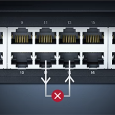Cudy GS1024L, 24-Port 10/100/1000M Gigabit 16x Gbit RJ45 Rackmount Switch