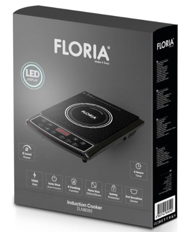 Zilan * ZLN8092 Indukcijska ploèa 250x250mm, 1500W (2390)