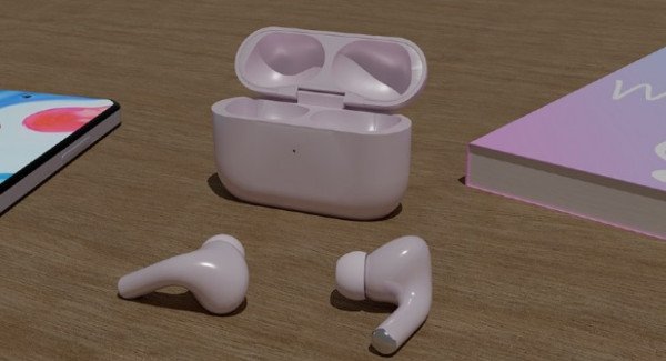 TWS-03-P Gembird bluetooth V5.0 slusalice, TWS, pink - Slika 2