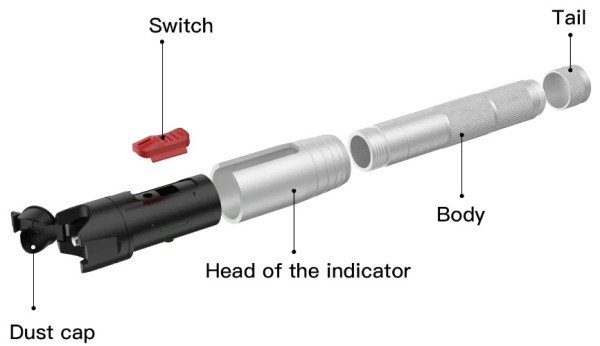 NOYAFA NF-904 Vizuelni lokator grešaka - Slika 3