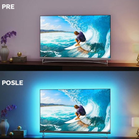 PROSTO LTK5050/30RGB-RC/2 Set RGB LED trake sa daljinskim upravljaèem, USB/5V, 2m