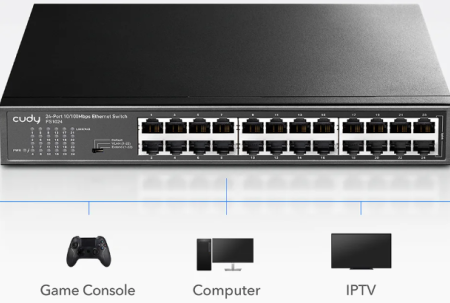Cudy FS1024 24-Port 10/100 Mbps Ethernet Switch