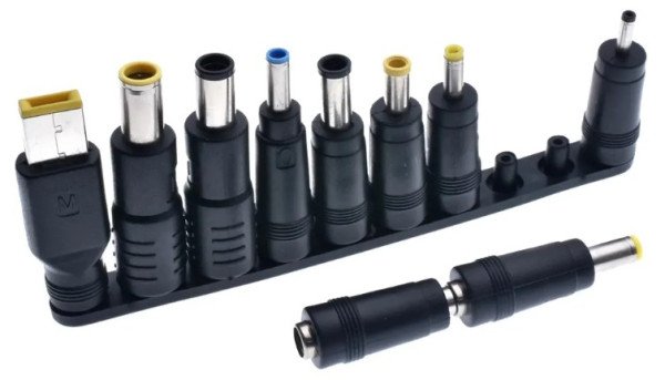 SMART-C11E Gembird 10Pcs 90W Universal Laptop Connector 5.5 x 2.5mm(2.1) - Slika 3