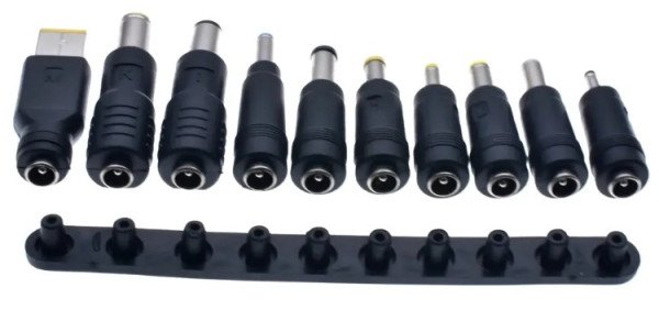 SMART-C11E Gembird 10Pcs 90W Universal Laptop Connector 5.5 x 2.5mm(2.1)