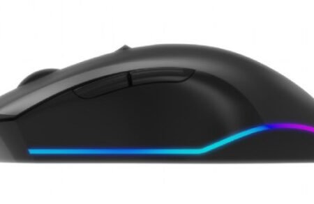 MUSGW-6BL-02 Gembird Punjivi bežièni RGB gaming miš sa 6 tastera Firebolt, 129mm, crni