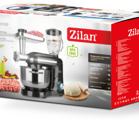 Zilan ZLN1772 Mikser sa posudom + blender + nastavak za meso, 1400 W