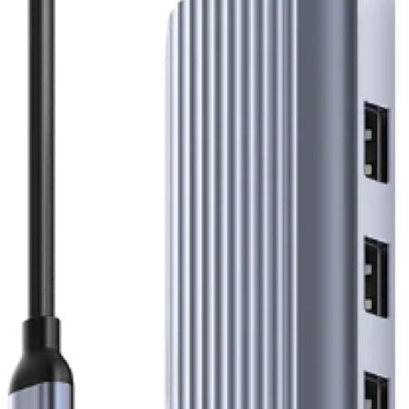 Cudy UH606 6-In-1 USB-C Hub with Gigabit Ethernet Port