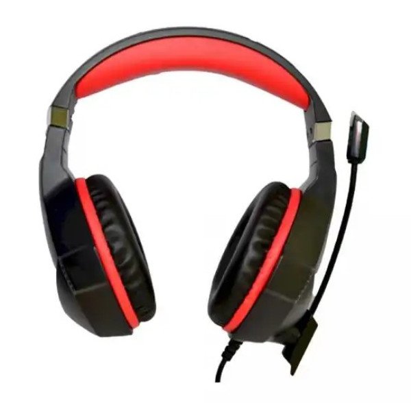 Microlab G7 Gejmerske slusalice sa mikrofonom 40mm/32Ohm, color LED, 3.5mm + USB red/black - Slika 2