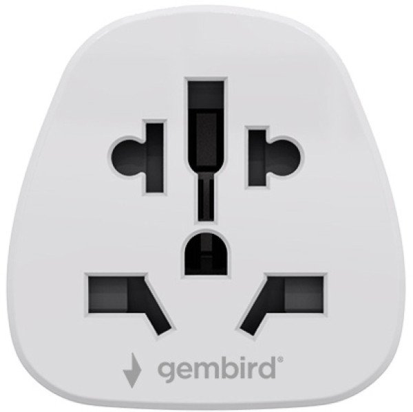 Travel adapter A-AC-ITMINTF Gembird IT suko 10A - Slika 3