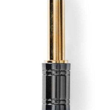 CABW23935BKG Mono audio adapter 6,35mm muski na RCA zenski, pozlaceni, metal