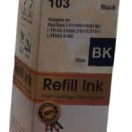INKJET EP 103/E103 Dopuna BlackSINO boja bocica sadrži 70 ml mastila za Epson EPIJ103SC