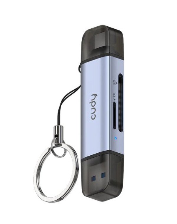 Cudy UH200 2-in-1 USB 3.0 Card Reader (alt.A-CM-COMBO8-06) - Slika 3