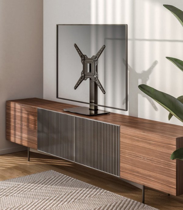 TVS-D55S-01 Gembird TV sto, 23-55, crne boje - Slika 2
