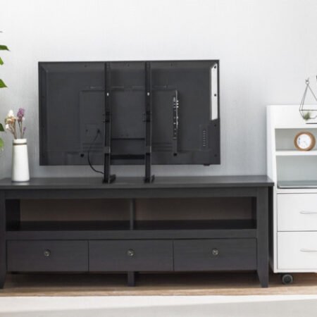 TVS-D70F-01 Gembird stoni TV stalak, VESA 37-70, crne boje