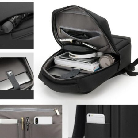 NCC-15-KLB021 Gembird Ranac za laptop 15,6inc 45x28x15cm USB konektor, 600g