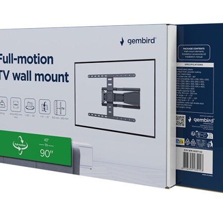 WM-90ST-02 Gembird TV nosac okretanje/tilt 43-90 VESA max.60x40cm, max 50kg, drzac