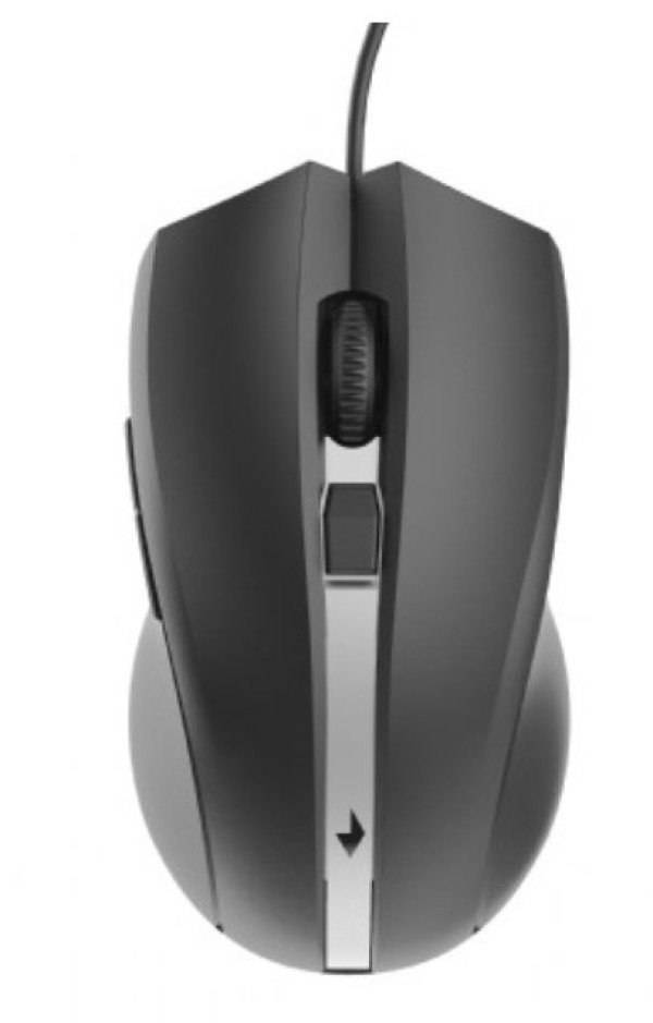 MUS-GU-02 Gembird G-laser mis USB 800-2400Dpi black, 118mm fok - Slika 2