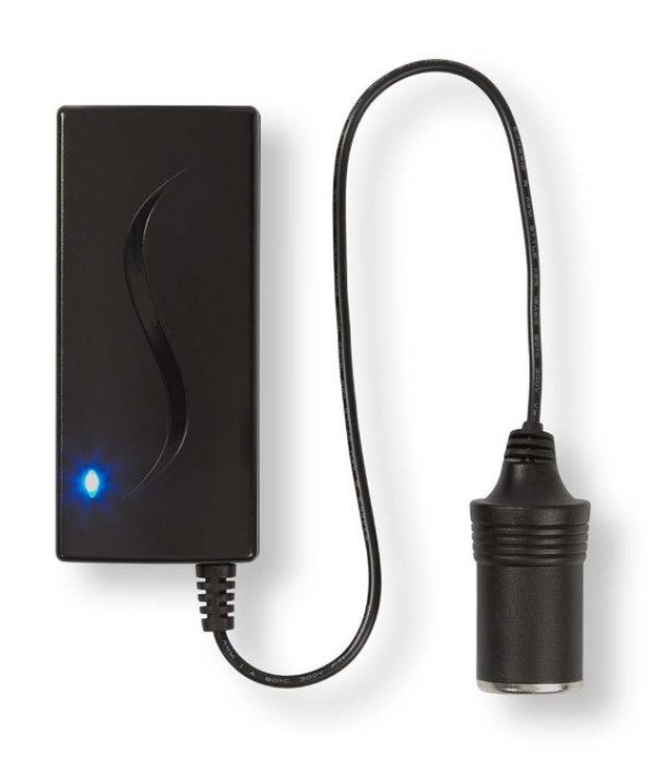 POCO100 DC konverter sa 230V AC 50 Hz na 12V DC Cigar uticnica, 60W, Utikaè sa uzemljenjem, Crna - Slika 2