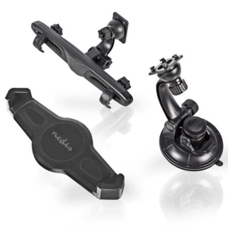 TCMT300BK Podesivi nosac za tablet u automobilu, max 12inca, za prozor i naslon za glavu u vozilu