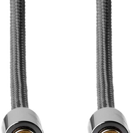 CATB22000GY20, Stereo audio kabl, 3,5 mm muški, 3,5 mm muški, Pozlaceni, 2,00 m, Okrugli, Sivi