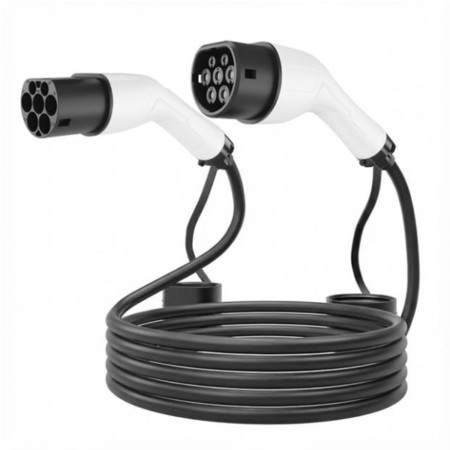 EV-T2MF-22KW-8M Gembird Kabl za punjenje Type 2, 32A trofazni (22 kW), 8 m