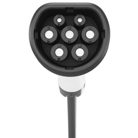 EV-T2MF-3.7KW-8M Gembird Kabl za punjenje Tip 2, 16A, jednofazni (3,7 kW), 8 m