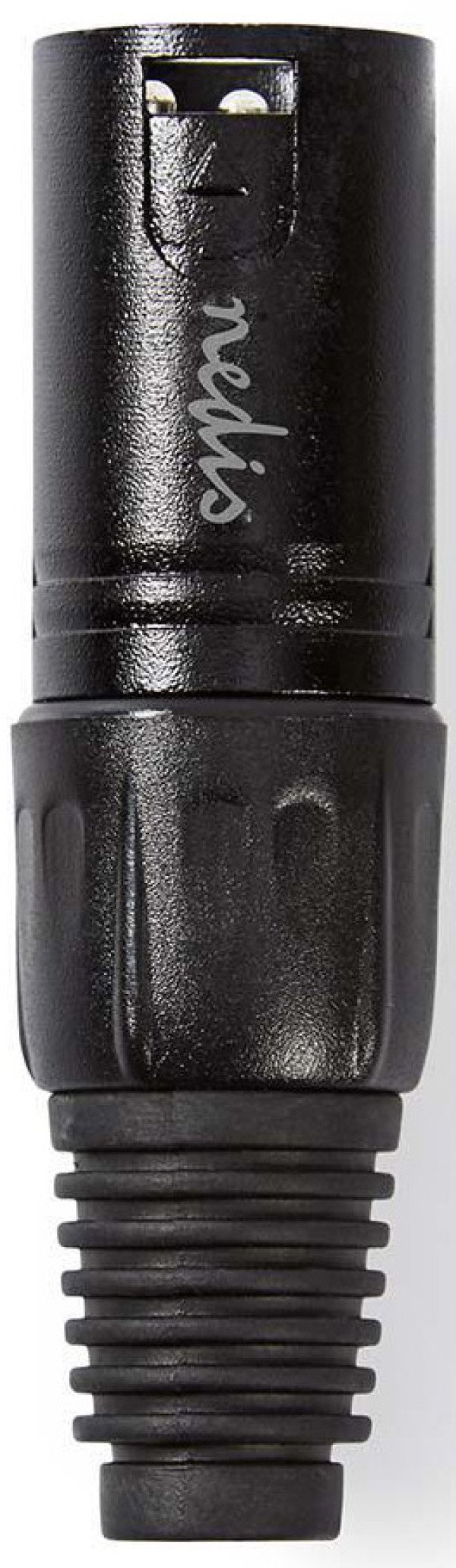 COTP15900BK, XLR konektor, Ravni, Muški, Niklovani, Lemljenje, Preènik kab. ulaza: 5,0 mm, 1 kom - Slika 3