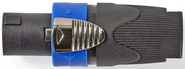 COTP16900BK, Konektor za zvuènik,Ravni,Muški,Nikl,Lemljeni, Preènik kab. ulaza: 8,0 mm,Crni,1kom - Slika 4