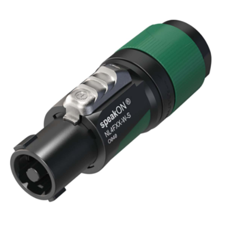 Audio 4-polni speak ON konektor NTR-NL4FXX-W-S ,6 mm do 12 mm