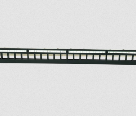 Patch Panel 24P 19 1U bez modula Lintech