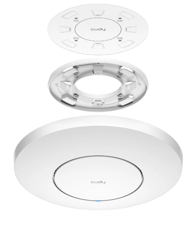Cudy AP11000, BE11000 Multi-Gigabit Tri-band Wi-Fi 7 Mesh Access Point, 5.7 Gbps+4.3 Gbps+688 Mbps - Slika 3
