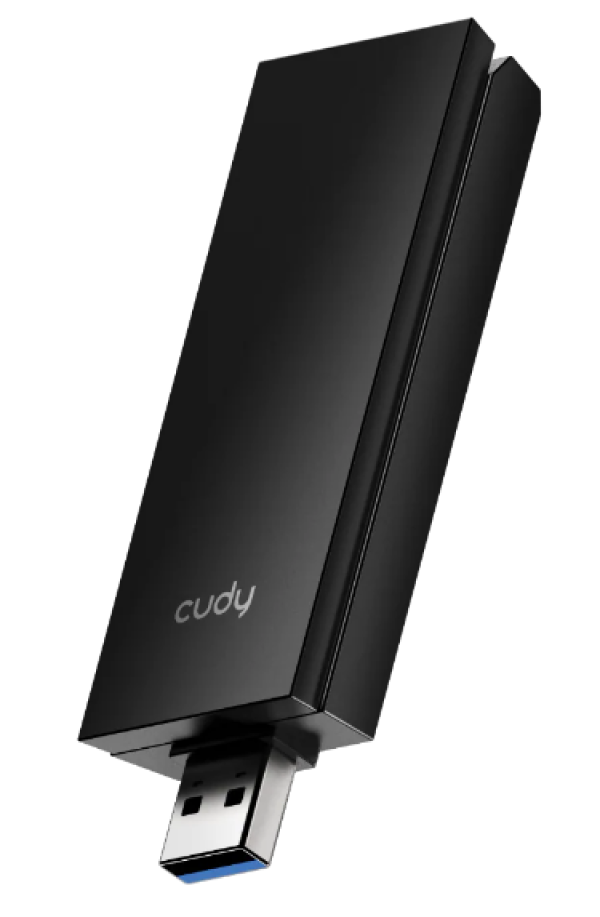 Cudy WU5400, AX5400 High-Gain USB 3.0 Wi-Fi 6E Adapter 2.4/5/6 GHz, 574 Mbps/2402 Mbps - Slika 4
