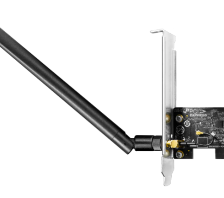 Cudy WE650,AC650 Bezicni PCI-E adapter sa dva opsega, 433 Mbps + 200 Mbps ,Dual-Band Wi-Fi 5