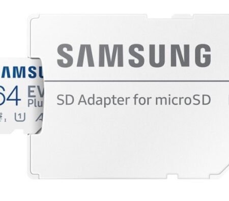 SAMSUNG Memorijska kartica EVO PLUS MicroSD Card 64GB + Adapter MB-MC64SA