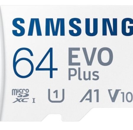 SAMSUNG Memorijska kartica EVO PLUS MicroSD Card 64GB + Adapter MB-MC64SA