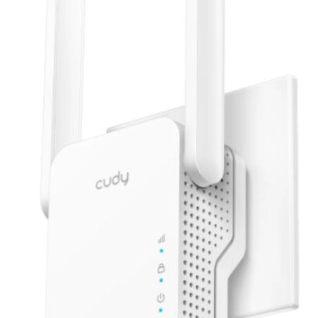 Cudy RE300, N300 Mesh Wi-Fi Range Extender,2.4 GHz Wi-Fi Speed, 300 Mbps