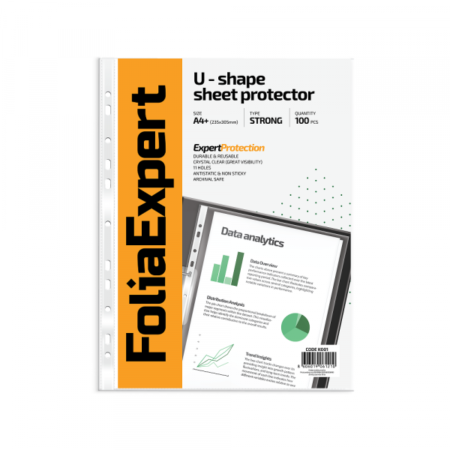 U folija FOLIAEXPERT Strong A4+ kristal 235x305mm