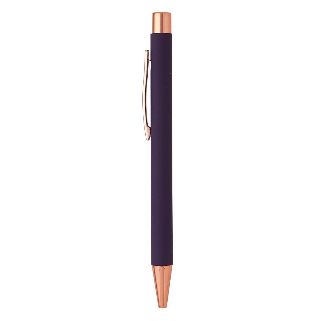 TITANIUM ROSE GOLD, metalna hemijska olovka, ljubičasta