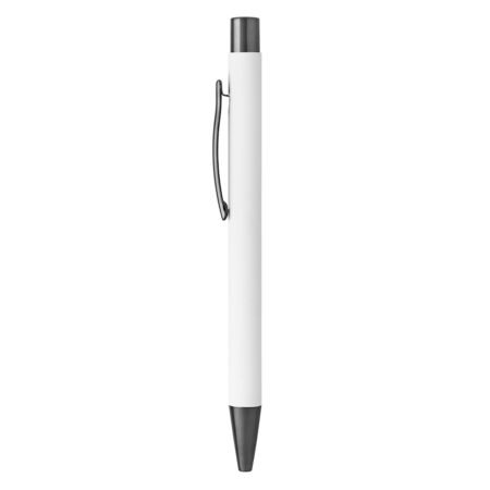TITANIUM GUN, metalna hemijska olovka, bela