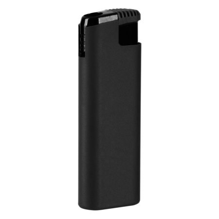 MAGMA SOFT, elektronski upaljač u metalnom kućištu sa turbo plamenom, metalik crna