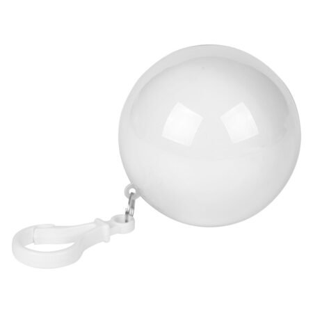 RAINCO, kabanica u loptici, bela