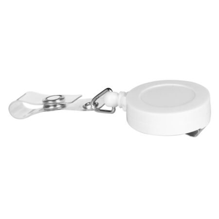 NOMIO, držač za identifikacionu karticu sa povratnim mehanizmom, beli