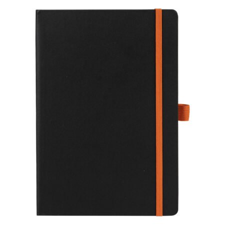 CODE BLACK, notes a5, narandžasti